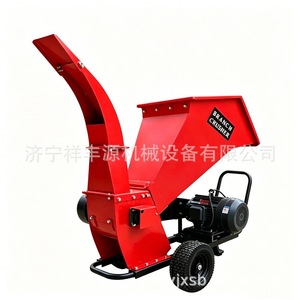 Broyeur de branches, déchiqueteuse de bois, moteur à essence, utilisation agricole et forestière, machine portable - Product Image 1