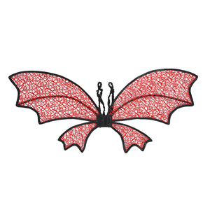 Costume de déguisement de petite fille diable de haute qualité, ailes en dentelle, polyester, costume de fantaisie pour fête d'Halloween - Product Image 2