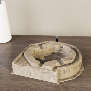 ที่เขี่ยบุหรี่รูปแปดเหลี่ยมแบบพกพาสำหรับห้องรับรองซิการ์ - Product Image 5