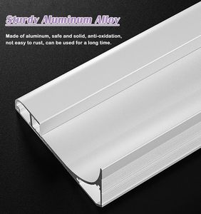 In <span class=keywords><strong>alluminio</strong></span> corona modanatura <span class=keywords><strong>LED</strong></span> <span class=keywords><strong>profilo</strong></span> <span class=keywords><strong>di</strong></span> illuminazione <span class=keywords><strong>per</strong></span> 8mm striscia Cuttable <span class=keywords><strong>LED</strong></span> canale diffusore <span class=keywords><strong>per</strong></span> cartongesso illuminazione soffitto 1-30m - Product Image 4
