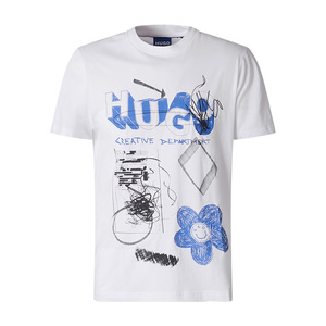 <span class=keywords><strong>T</strong></span>-<span class=keywords><strong>shirt</strong></span> <span class=keywords><strong>Basic</strong></span> da <span class=keywords><strong>Uomo</strong></span> Nuova Collezione Estate 2026, Vestibilità Ampia, 100% Cotone Tessuto, Tinta Unita, Girocollo, Manica Corta, Premium, Casual Quotidiano - Product Image 2
