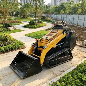Mini-chargeuse compacte sur chenilles pour l'agriculture, la ferme, le jardin et le verger, compacte et flexible, facile à utiliser, en promotion en Chine - Product Image 1