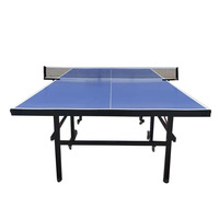 Table de ping-pong pliable d'intérieur Table de ping-pong d'intérieur HDF professionnelle