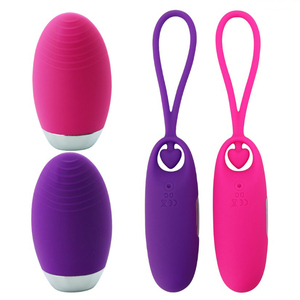 Huevo vibrador con controlador de cepillado facial con 7 frecuencias de vibración de silicona amor sexo tyos para mujeres - Product Image 6