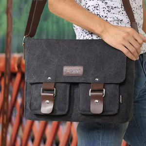 <span class=keywords><strong>Sac</strong></span> d'affaires à <span class=keywords><strong>bandoulière</strong></span> en toile décontracté de style tendance du fabricant <span class=keywords><strong>Sac</strong></span> d'école étudiant <span class=keywords><strong>Sac</strong></span> à <span class=keywords><strong>bandoulière</strong></span> Messenger pour hommes - Product Image 2