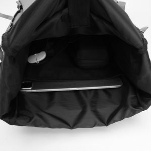 Custom Logo Fashion Casual, Student School Bags Backpack <b>Rolltop</b> <b>Rucksack</b> Unisex Waterproof Outdoor Urban Travel Daypack/ - Product Image 4