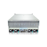 Serveur Barebone 4U à prise simple et 8 GPU, montable en rack, prend en charge deux processeurs Intel Xeon de 4e/5e génération et 10 GPU double largeur, 32 DDR5 en stock