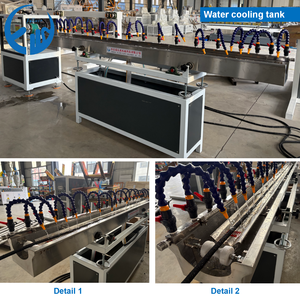 Ligne de production de tuyaux souples en caoutchouc noir pour l'irrigation <span class=keywords><strong>goutte</strong></span> à <span class=keywords><strong>goutte</strong></span> automatique des jardins, machine extrudeuse de tuyaux d'irrigation par fuite d'<span class=keywords><strong>eau</strong></span> - Product Image 3