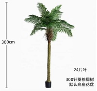 10ft résistant aux UV étanche soie artificielle cocotier festif événement de vacances fleurs décoratives pour l'obtention du diplôme en plein air