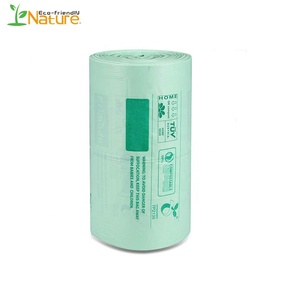 Eco friendly compostable biodegradable supermarket thank <span class=keywords><strong>you</strong></span> shopping recyclable plastic t shirt bags - Product Image 3