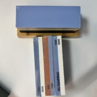 Piedra de afilar de doble cara para afilar con agua, suministro a granel de fábrica, múltiples especificaciones en stock, envío rápido