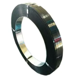s235 q345 0.6mm 0.7mm 0.8mm thickness ms steel strip packed binding strip