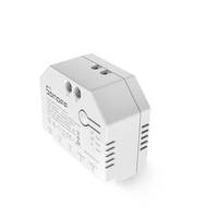 Módulo Inteligente para Persianas Enrollables DIY, Interruptor Sonoff Dualr3, Módulo de Doble Relé, 2 Canales, Medición de Energía Bidireccional, Compatible con Alexa y Google Home