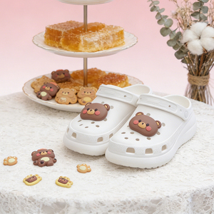 Novedad de Moda <span class=keywords><strong>2026</strong></span>: Adornos de PVC para Zapatos, Accesorios Lindos de Patas de Perro y Gato, Venta al por Mayor de Accesorios Populares de Animales para Zapatos, Hebillas para Zapatos - Product Image 3