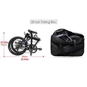 Bolsa de Viaje Plegable para Bicicleta, Muestra Gratis, Bolsa Deportiva para Hombre y Mujer, Bolsa de Viaje Compacta y Plegable - Product Image 3