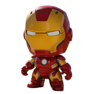 Patung karakter Anime Fiberglass kustom, patung Iron Man kartun, ornamen dekoratif Resin - Product Image 6