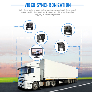 Système de caméra mobile pour camion YWX 1080P 4-8 canaux MDVR H.264 avec carte SD, gestion de flotte - Product Image 6