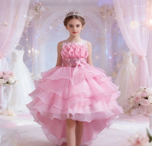 Nouvelles robes <span class=keywords><strong>de</strong></span> soirée <span class=keywords><strong>princesse</strong></span> à paillettes moelleuses pour les filles <span class=keywords><strong>de</strong></span> 10 ans <span class=keywords><strong>robe</strong></span> <span class=keywords><strong>de</strong></span> <span class=keywords><strong>mariée</strong></span> grande fleur <span class=keywords><strong>robe</strong></span> <span class=keywords><strong>de</strong></span> bal enfant longue queue - Product Image 5