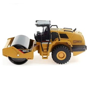 Huina escala 1/50, camión de ingeniería fundido a presión, modelos de aleación, vehículo de construcción de rodillos de carretera, camión modelo fundido a presión - Product Image 2