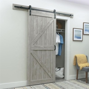 <span class=keywords><strong>Porte</strong></span> <span class=keywords><strong>coulissante</strong></span> de grange moderne de <span class=keywords><strong>couleur</strong></span> grise pour maison moderne - Product Image 2