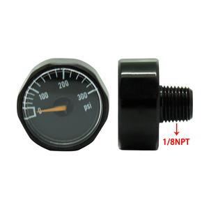 มินิความสว่าง25มม. Sliver + สีดำดิจิตอลเครื่องวัดความดันไฮดรอลิ - Product Image 2