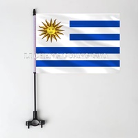Nouveau drapeau de vélo Somaliland 14*21cm, logo personnalisé, drapeau à fixer sur vélo de route, VTT et vélo enfant, un cadeau pour un ami