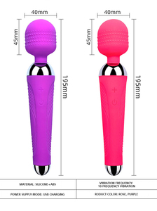 Vibrateur baguette AV, masseur pour femmes, jouet sexuel féminin, stimulateur vibrant à 10 fréquences <span class=keywords><strong>de</strong></span> vibration - Product Image 5