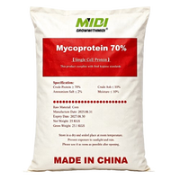 Mycopeptide 70% Source d'azote pour l'élevage de poissons Additifs alimentaires pour pisciculture en poudre et granulés Certifié ISO-9001 Marque MIDI FEED