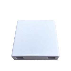 <span class=keywords><strong>2</strong></span> core مادة abs لوحة الوجه البصرية الألياف الطرفية مربع - Product Image 3