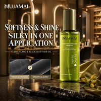 Minyak Esensial Perawatan Rambut OEM Yilanxiang Black Cumin Seed Spray Anti-Patah, Anti-Bercabang, Menghaluskan, Memperbaiki Rambut Kering/Kusut