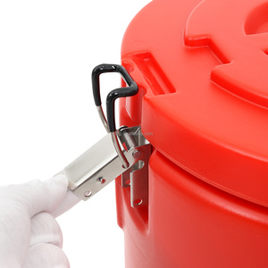 Conteneur de transport isotherme en acier inoxydable argenté T2G pour bain de glace et maintien au chaud des aliments - Product Image 2