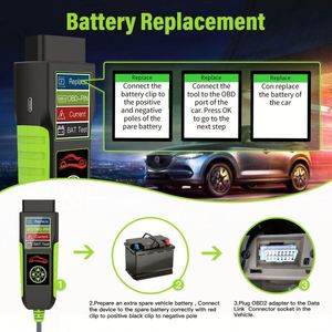 BT400 12V Multifunctional Battery Tester OBD-Pin Current Bat Test Car <b>Diagnostic</b> <b>Tool</b> for All Cars - Product Image 6