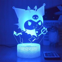 Sanrio My Melody Cartoon Doll Veilleuse LED Amis Jouets Jolis Cadeaux Lampe