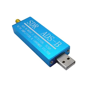 0.5 PPM TCXO ADSB מקלט SDR עם מסנן A/AMP לקבל אות תעופה 1090MHZ RTL SDR USB Ads-b 1090 משדר