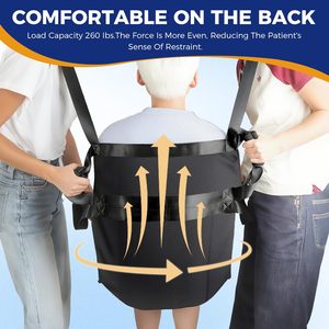 Cinturón <span class=keywords><strong>de</strong></span> Transferencia para <span class=keywords><strong>Silla</strong></span> <span class=keywords><strong>de</strong></span> <span class=keywords><strong>Ruedas</strong></span> a <span class=keywords><strong>Cama</strong></span>, para el Traslado <span class=keywords><strong>de</strong></span> Personas Mayores y con Discapacidad - Product Image 5