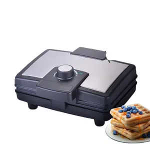 Griglia elettrica antiaderente 2 fette Mini macchina per Waffle professionale per Sandwich