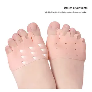 Fünf-Loch-Waben-Frontpolster-<span class=keywords><strong>Gel</strong></span> Atmungsaktive Damen-Sporte in lagen Hallux Valgus Big Toe Bone Overlap Shock Absorption Toe - Product Image 3