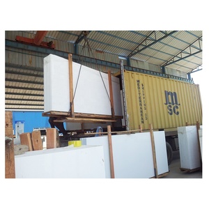 BOTON STONE Pierre artificielle <span class=keywords><strong>Panneau</strong></span> moderne en nanoglass blanc pur Carreaux de sol à surface solide Pierre de verre cristal nano - Product Image 5