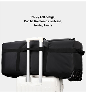 Expandable Water Resistant Polyester 100L Lightweight Large Capacity Folding Travel <b>Backpack</b> Multi Functional Luggage Shoulder - Product Image 6