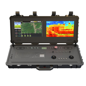 UAV chuyến bay điều khiển Drone mặt đất Hệ thống điều khiển độ nét cao màn hình kép Drone mặt đất trạm điều khiển UAV gcs hệ thống - Product Image 4