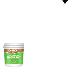 Revêtement de sol époxy auto-nivelant effet marbre, résistant à l'usure et durable DEQI, peinture pour sol, revêtement de sol époxy avec sable coloré - Product Image 1