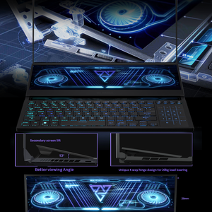 แล็ปท็อปเกมมิ่ง ROG Zephyrus16 DUO รุ่นมืออาชีพจาก Kingdom พร้อมหน้าจอคู่ แบตเตอรี่ความจุสูง 90wh แรม 16GB DDR5 ความจุ 1TB - Product Image 4