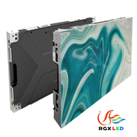 Pantalla LED de Alquiler para Interiores RGX de Paso Fino P1.667 640x480mm, Panel de Video Wall LED para Escenario con Gabinete de Aluminio y Bloqueo Rápido