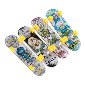 Biểu Tượng Tùy Chỉnh Giá Rẻ Nhựa Mini Finger Skate Thể Thao Skateboard Fingerboard Đồ Chơi