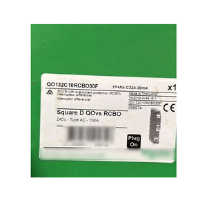 Interruptor Diferencial Residual A9D61810 Original, Nuevo, con Protección Contra Sobrecorriente Acti9 IC60N RCBO 1P+Ns 6A 30mA 6000A - Product Image 2