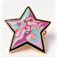 Produsen Pin Enamel Kustom, Bros Lapel Logam Anime Lucu yang Dipersonalisasi, Pin Badge Enamel Lunak dan Keras Kustom