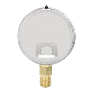 2.5inch chống sốc thép không gỉ áp kế thủy lực an toàn đo áp suất dầu với Glycerin đầy - Product Image 4