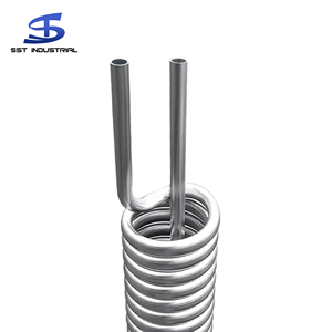 Wholesale Custom SST 304 Stainless Steel <b>Tube</b> Space Energy Coil Spring Structure Stainless Steel Coil Spiral <b>Heat</b> Exchanger Coil - Product Image 2