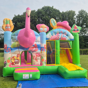 Castillo Inflable Comercial para Fiestas Infantiles, Tobogán Acuático Inflable, Castillo Inflable con <span class=keywords><strong>Piscina</strong></span> para <span class=keywords><strong>Vacaciones</strong></span> en Hawái - Product Image 2