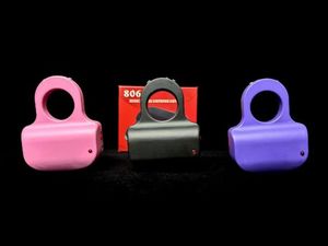 806 Type Portable Aluminum Alloy Finger Key Chain Outdoor Emergency <b>Flashlight</b> Rechargeable Waterproof Survival Torc - Product Image 3